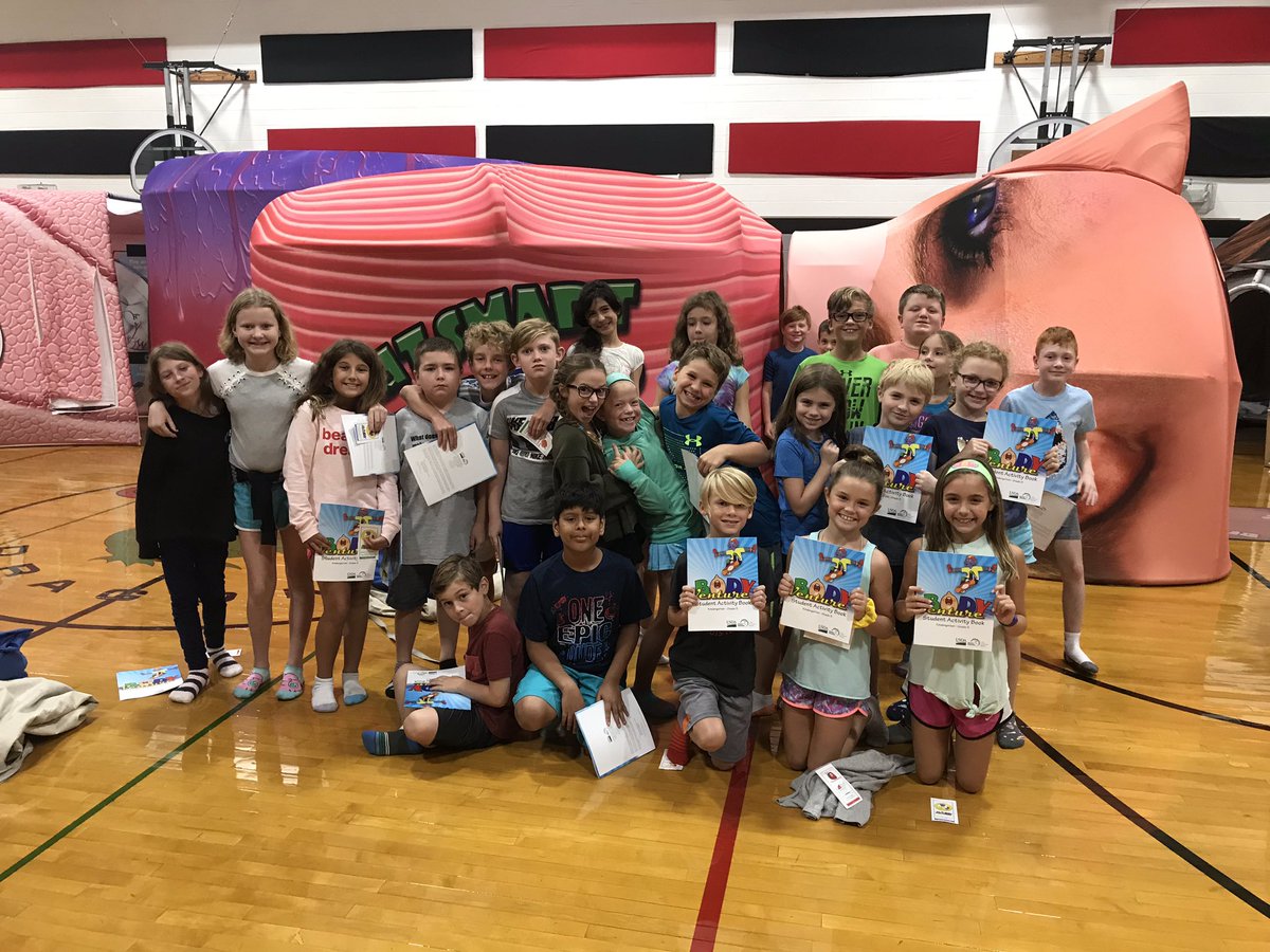 MrsPierson512's tweet photo. These kiddos loved Body Venture! Thanks @sjkelley6 for organizing such an educational experience! @SMSD_Corinth https://t.co/MHQbAi1lzZ