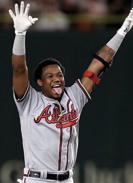 Kris_Z_Massey's tweet photo. Fox Sports “analyst” #NickGreen chastising @ronaldacunajr24 for not finishing the play after he robbed the Phillies of an out-of-the-park homer is quite rich given Nick’s lackluster MLB performance. #Braves fans deserve better than Nick. #ChopOn #VamosBravos https://t.co/K5DMzJJEJc