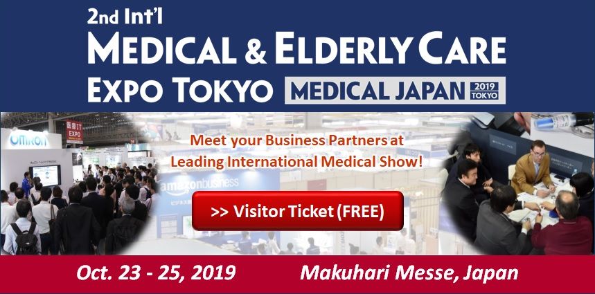 Cn1699's tweet image. MEDICAL JAPAN 2019 TOKYO will be held in Oct, 2019.
&amp;lt;Largest Ever!&amp;gt; 610 Exhibitors are expected to gather in Tokyo.

#medicalJapan #medicalexpo ##expotokyo
Get Free Visitor’s Tickets Now!
 Check link below. 👇 

buff.ly/2Q1WWXn