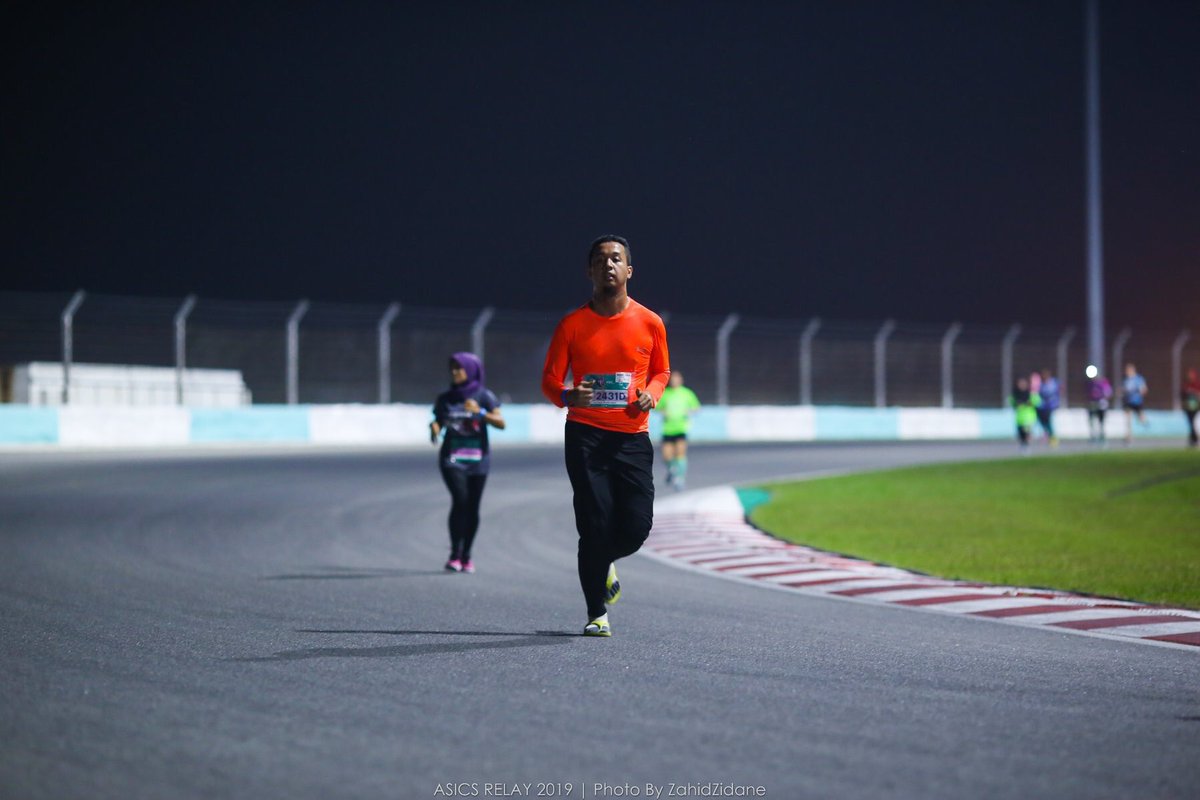 raffradzuan's tweet image. Santai2 je kn 😆 
#AsicsRelay