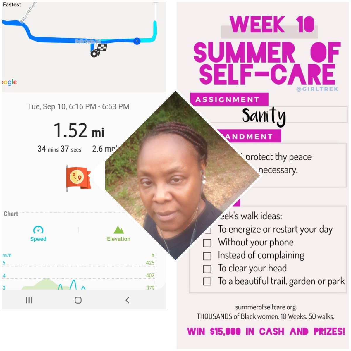 vanilla7162's tweet photo. Week 10 Day 1:  This the look when it start to thunder while trekking.  Had to clear my head  before the rain. #GIRLTREK #10weekchallenge #summerofselfcare #sanity https://t.co/BPoT8CbQo4
