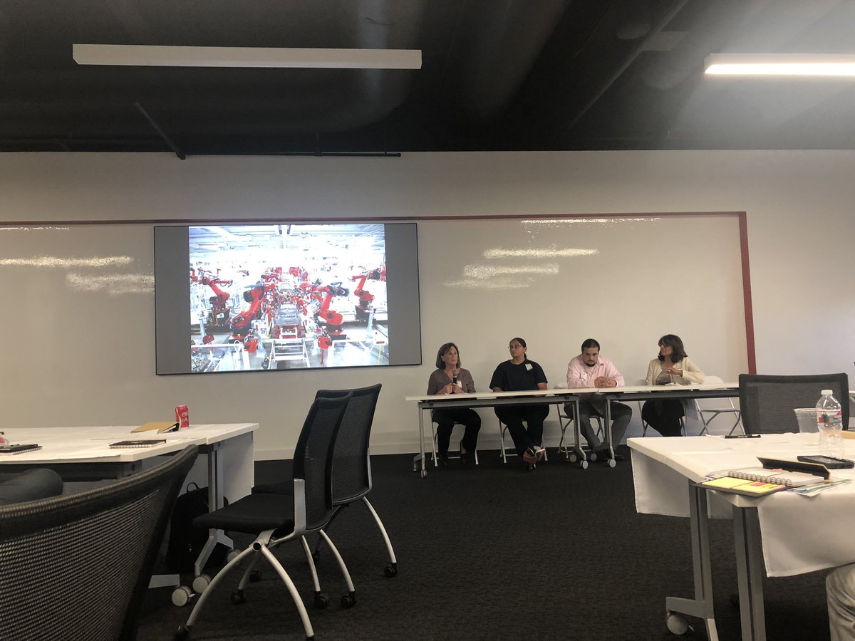 OhloneCollege's tweet image. We are hosting the Smart Manufacturing Technology Program Summit Tesla Factory tonight! We are spearheading dialogue with industry &amp;amp; academia on preparing students for #advancedmfg careers! Proud to be the community college in @Fremont4Biz—manufacturing hub of #SiliconValley