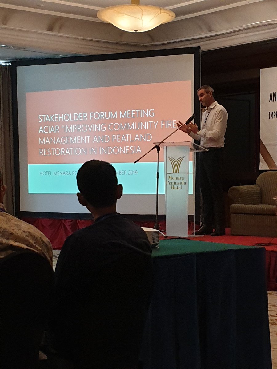 James Quilty: Researchers develop answer, but stakeholders will be the ones who take these answers forward <a href="/ACIARCEO/">ACIAR CEO</a> <a href="/ACIARAustralia/">ACIAR</a>  #GambutKita