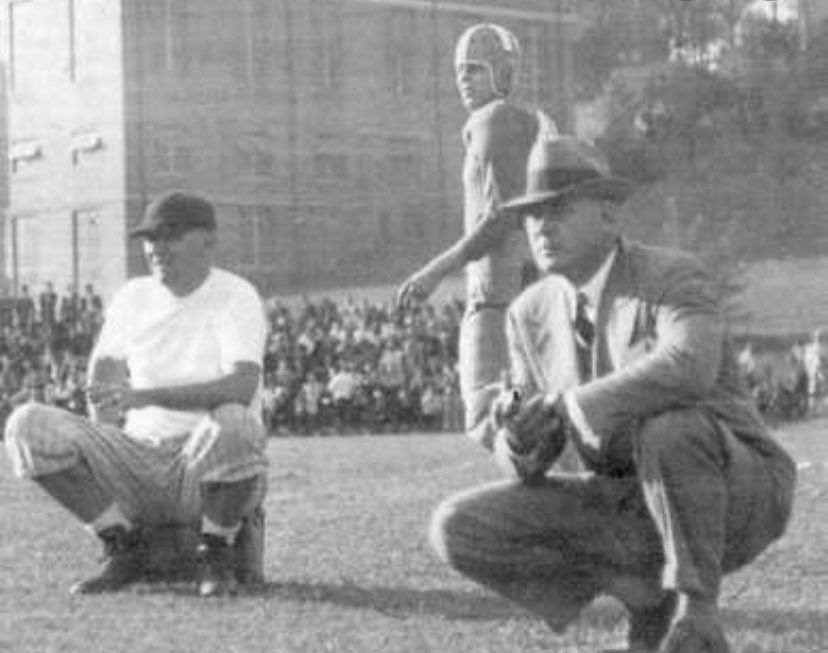 Robert Neyland had offers to play baseball for Tigers, A’s & Giants but stuck with the Army. Served in WW1 in France, chased Pancho Villa in Mexico Won 2 National Championships at Tennessee, went and kicked ass in World War II then came back won another two titlesDamn legend