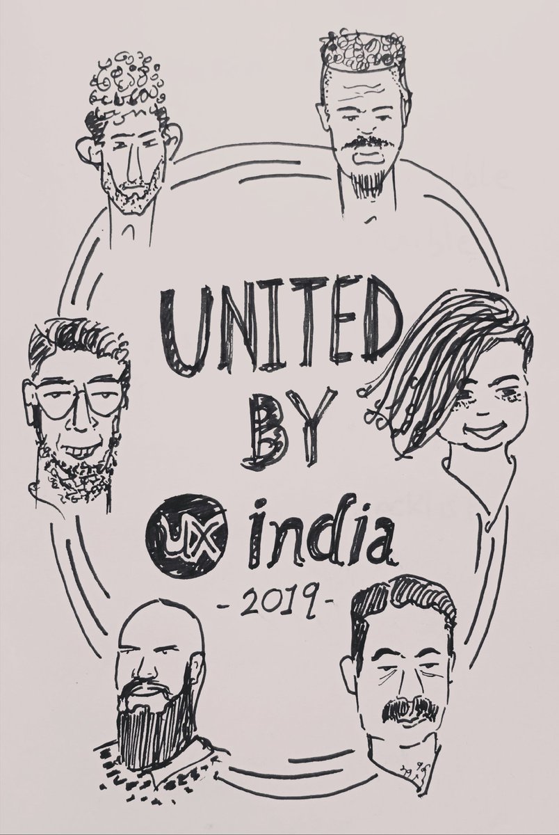 United by UX India 2019. @UXIndia @uxindiaconf #uxi19