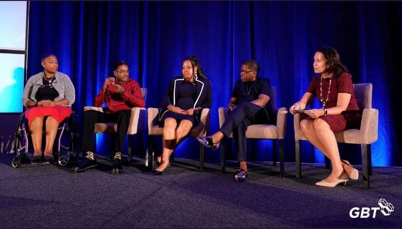 DrDre1914's tweet photo. The 8th Annual Sickle Cell Disease Therapeutics Conference was extremely informative! It was an honor to lend my voice and expertise as a patient advocate! #SCDTC
#SickleCellAwarenessMonth #SickleCellAdvocate @SCDAAorg @GBT_news @Cyclerion https://t.co/i3kGYhGDSE
