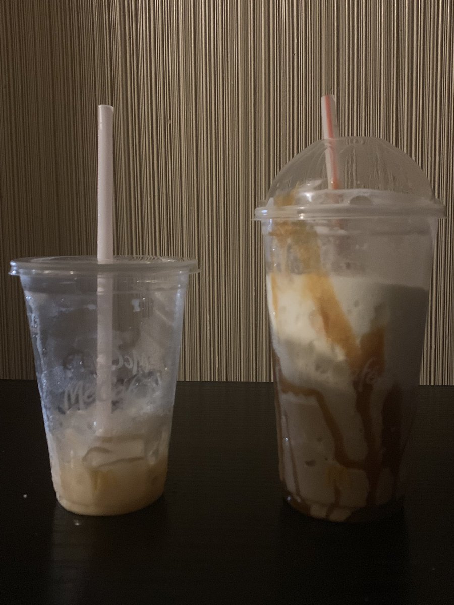 TyTheMUA's tweet photo. Aparently these are both mediums at @McDonalds 😒 I should’ve just gone to @ChickfilA https://t.co/g5zB91nWRS