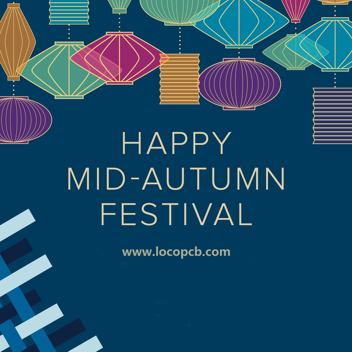 LocoPCB's tweet image. To All Customers:
We will have 3 days off from Sept 13th to Sept 15th, to Celebrate Mid-Autumn festival. During this time you can still place orders on our website, we will arrange production for you ASAP after we come back. Thank you very much for support LocoPCB! #LocoPCB