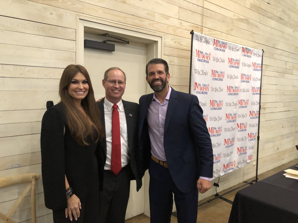 kimguilfoyle's tweet image. Congratulations on the HUGE wins tonight, @jdanbishop and @DrGregMurphy1! They supported President @realDonaldTrump and won big. Last night’s rally was amazing and brought it home! We are looking forward to all that you’ll both accomplish for North Carolina.

#KAG2020 🇺🇸