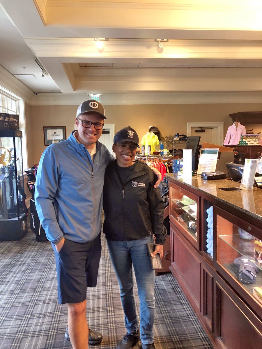 Ran into <a href="/jwhittenbergK5/">Jake Whittenberg</a> today - he loaned me a golf glove to use at the <a href="/BehindtheBadgeF/">Behind the Badge</a> fundraiser sponsored by <a href="/ZetronInc/">Zetron, Inc.</a>!