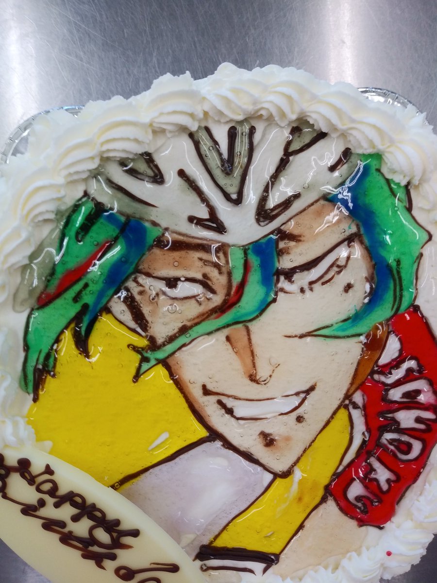 パパは ケーキ屋 Pa Twitter 弱虫ペダル 巻島祐介のイラスト デコレーションケーキです 弱虫ペダル 巻島祐介