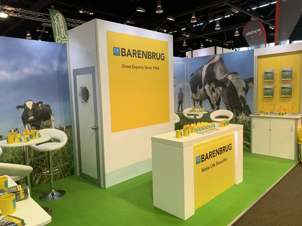 Linton12David's tweet photo. All set up and ready to go with the @BarenbrugUK team @Barenbrug_RKB and @Barenbrug_MDUK at #ukdairyday Call at stand L13 to discuss our Bar Forage mixture range #MakeLifeBeautiful #GrassExperts #Lookforwardtoseeingyou https://t.co/NtY8HaVdRw