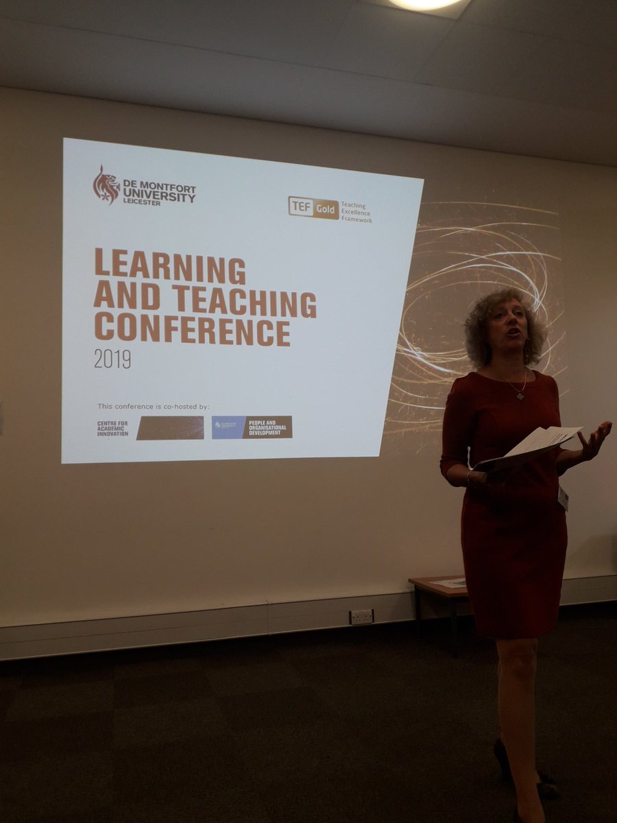 VillaricoMaria's tweet photo. It's going to be an exciting day today! #studentengagement #learningandteachingconference #dmu @DMUPVCAcademic https://t.co/uu7sHVQDIv