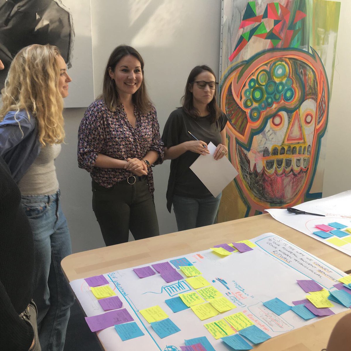 AdahParris's tweet photo. Thanks @jeremyagnew for hosting yesterday’s Heart/ Brain Orgy. A hackathon to explore my #cyborgshamanism ‘big idea’. Thanks @nicoleyershon, @SamanthaMoyoHQ @albionics @elikakaye, @tiakansara, @gmazzetta , @AshaMarie18, @vrosenthal_ , @mickstravellin 
#innovation #storytelling https://t.co/UuGundRX1v