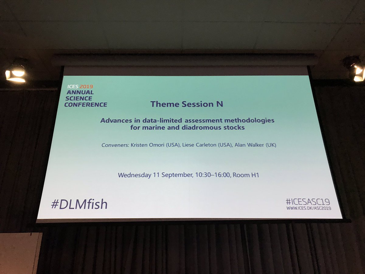 alanwal50912551's tweet photo. Getting ready for our theme session on solutions for data limited fisheries @ICES_ASC #dlmfish #ICESASC2019 #fisheriesscience #fisheries https://t.co/LS77c4vaoG
