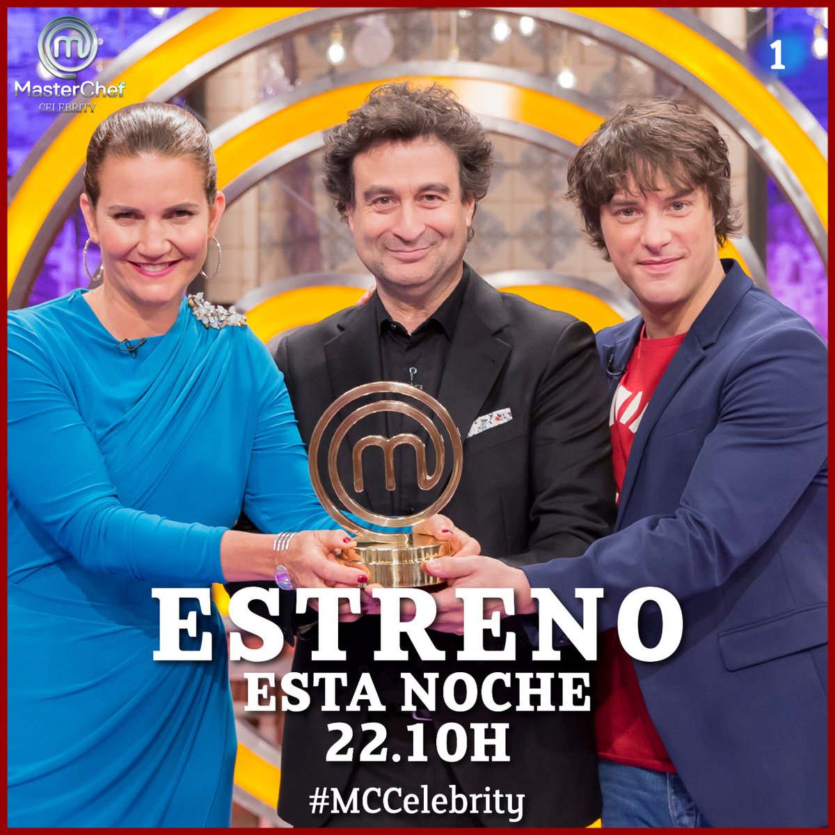 SamySpain's tweet photo. Por petición popular... por fin empezamos más pronto!! 👏🏼 Hoy #MCCelebrity a las 22:10 en TVE👨🏻‍🍳👩🏻‍🍳👨🏻‍🍳 Qué ganas!! https://t.co/Z43owO6Lm8 https://t.co/uITIAPi7vg