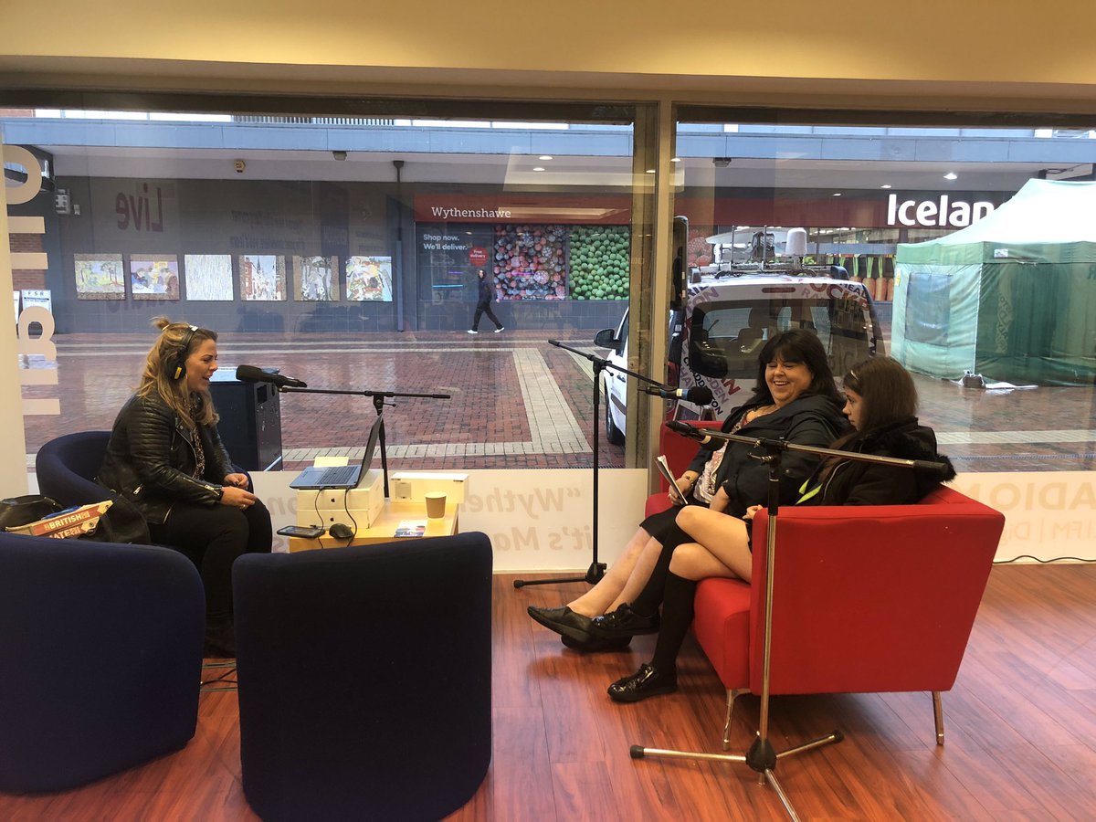 CllrSLynch's tweet photo. Great to be @BBCRadioManc in Wythenshawe this morning with Gaynor Jackson. She has been telling her story and talking about the bereavement group she has set up to help others with grief. https://t.co/wEFG0o6rv6