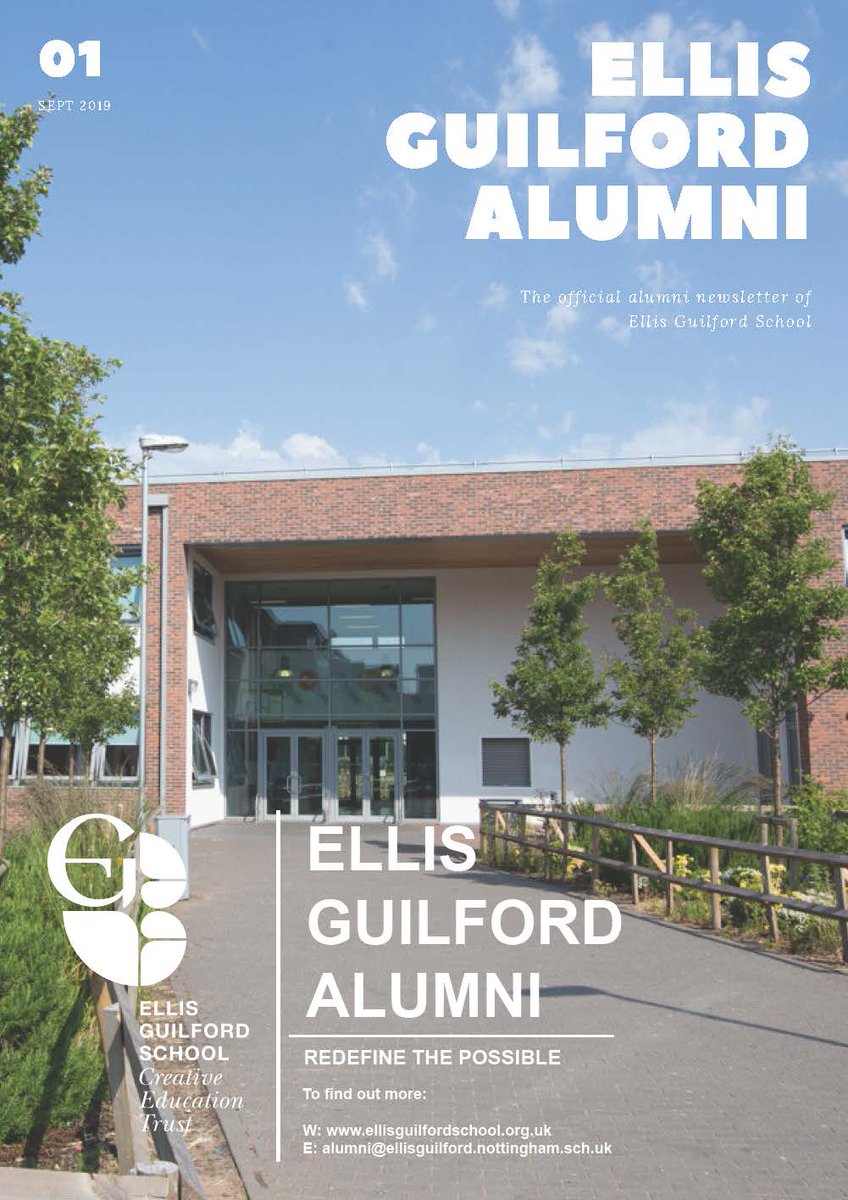 Ellis_Guilford's tweet photo. Our ex-students are vital to our careers strategy. That is why we are keeping them up to date with our latest news!
Did you attend Ellis Guilford School? Read about our Alumni Strategy here: https://t.co/7Cca1m2PCI
#redefinethepossible
@EllisG_Careers https://t.co/kAH7tuHoJ5