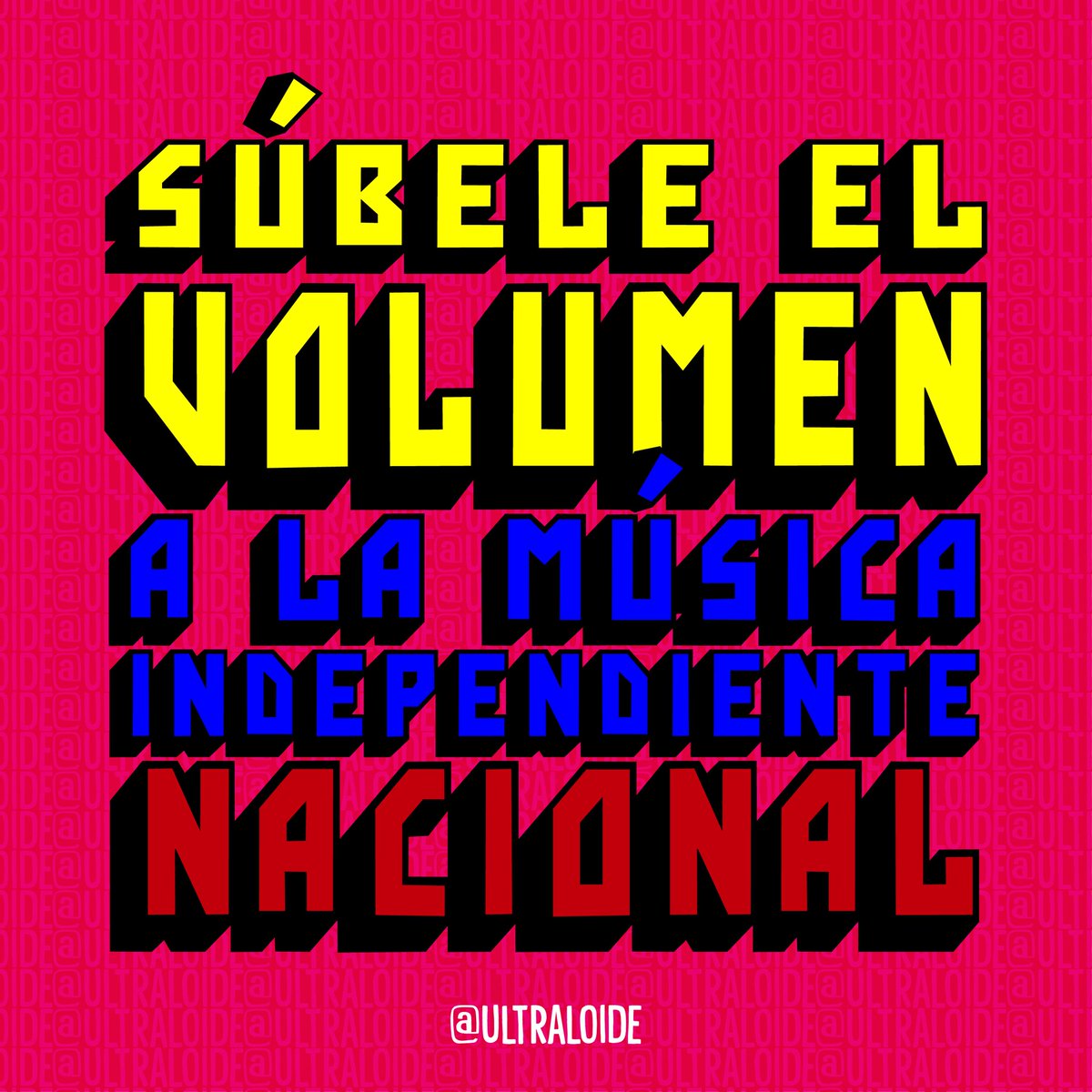 ¡Qué suene fuerte! 🔊🎶 ¡Síguenos y hagamos bulla! 🙌🏻 Ultraloide, la casa de los sonidos independientes!  #MúsicaIndependienteColombiana