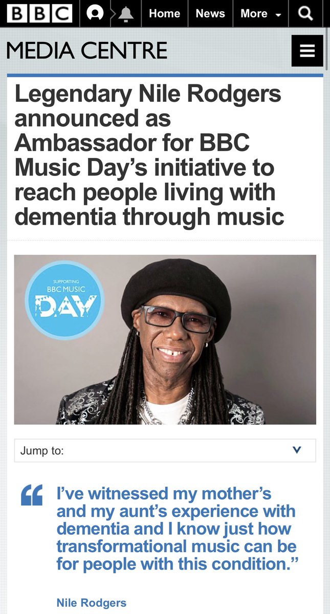 BBC Music Day! Music to help people living with Dementia. spelthorne#dementia#surrey#volunteers   And the whole article is here: 

bbc.co.uk/mediacentre/la…