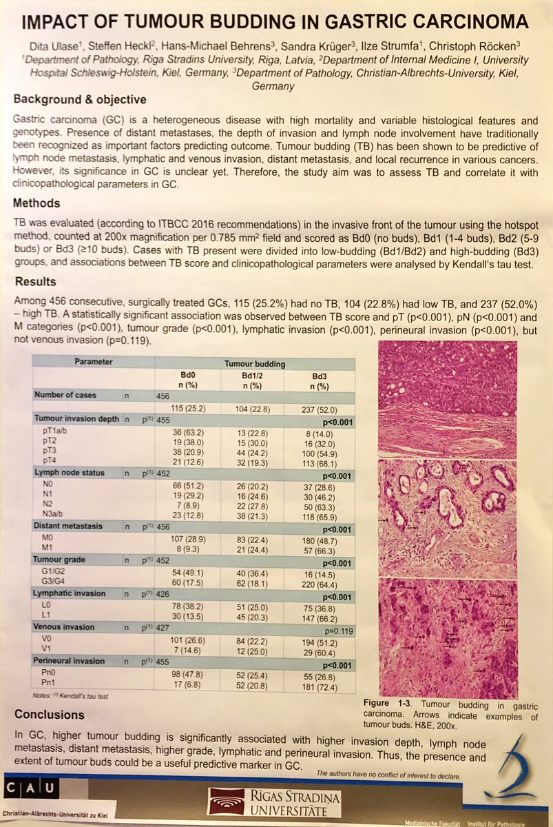 CamilleB_path's tweet photo. Some great posters In #ECP2019Nice today (continuing)
#PathologyisNice
#GIPath https://t.co/hhWKSAVEc9