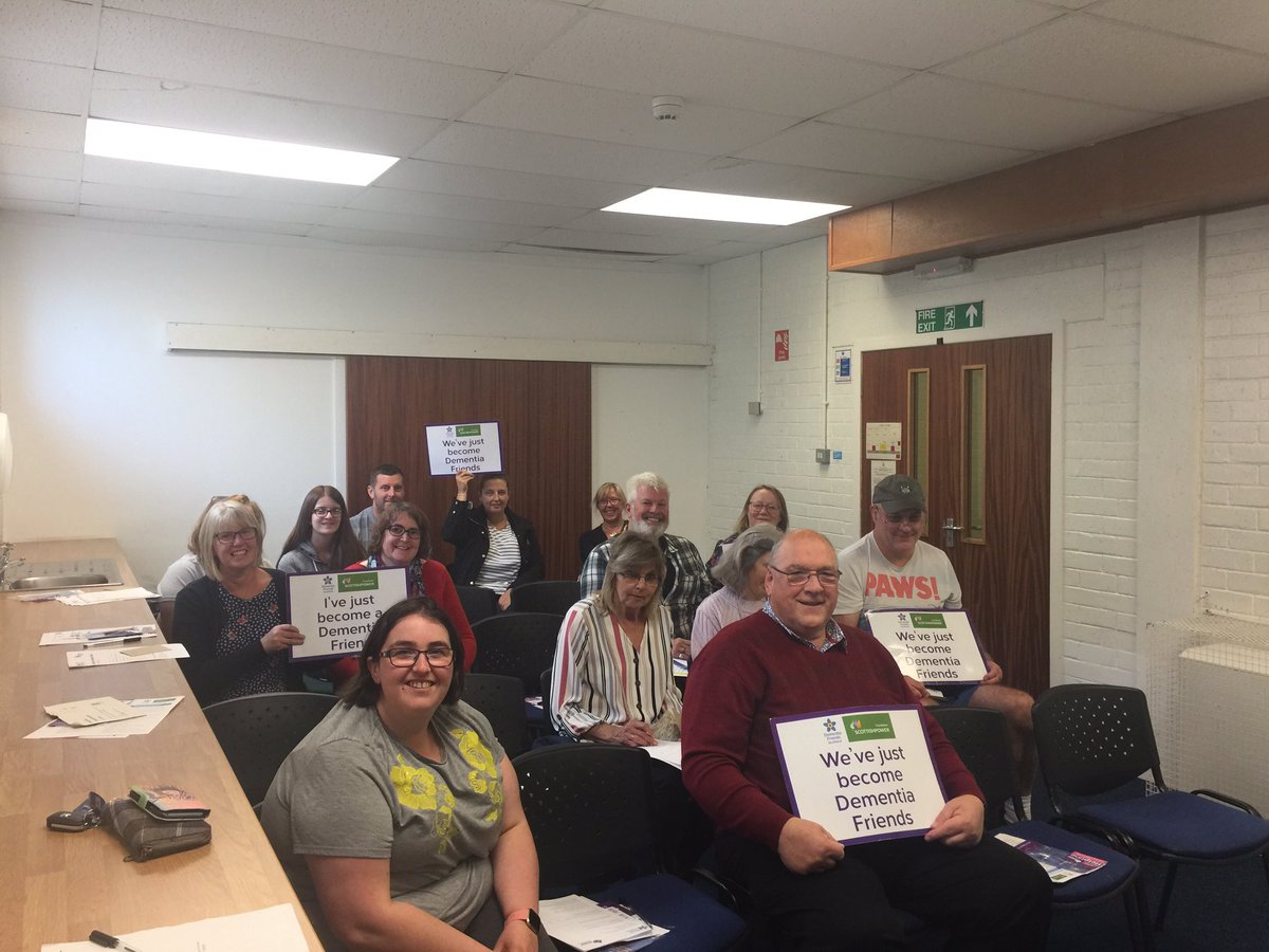 dfriendsscot's tweet photo. Meet our New Dementia Friends from Elgin part of our Dementia Friends Tour, next stop on our #roadtrip Ullapool at the McPhail Centre come join us and gain an understanding about how people can live well with dementia @alzscot @thatjanbeattie @HenryAlzScot #DFTOUR https://t.co/lqXlpwT6TC