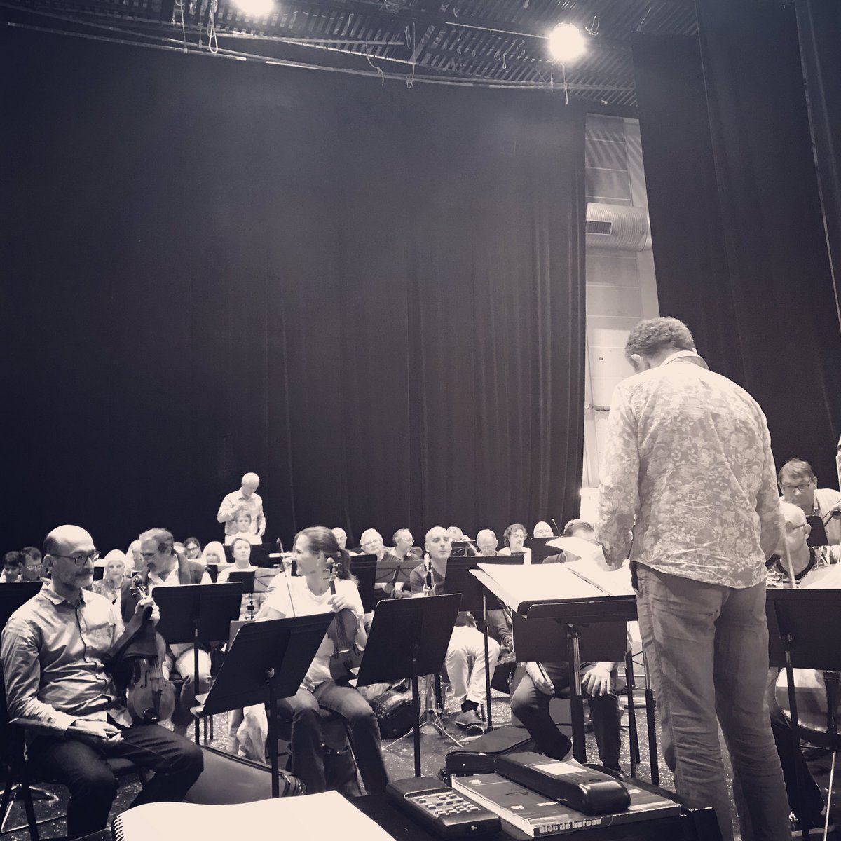FioriniInfo's tweet photo. Yesterday’s first rehearsal with the orchestra @operanice &amp; ensemble vocal de nice of my Cantata Louis Bréa Peintre. Premiere tomorrow @Nice Cathédrale St Réparate https://t.co/kn1FgvbBzS