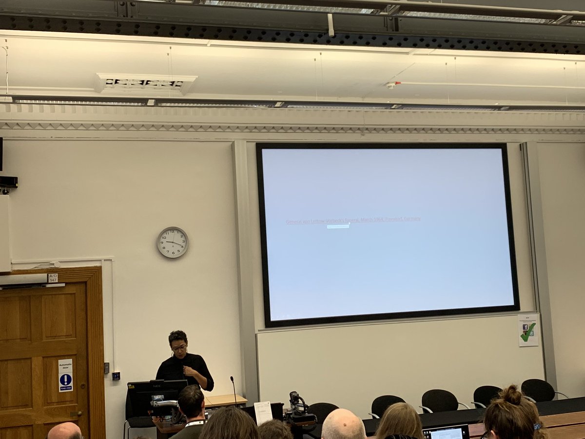LegaciesFWW2019's tweet photo. Weβre very excited to have @mimoyd1 as our first keynote, entitled: Radical Potentials, Conservative Realities: African Veterans, Compensation, and Care in Tanganyika, 1919-1967 #LegaciesFWW2019 https://t.co/K9I0lmUCSq
