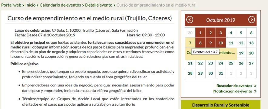 Cursos dirigidos a #emprendedores rurales que quieran diversificar su actividad y profundizar su conocimiento organizados por @redrunacional, dos ediciones: en Caceres y Lugo. Una gran oportunidad, aprovechala!
Más información en:
redruralnacional.es/-/curso-de-emp…
