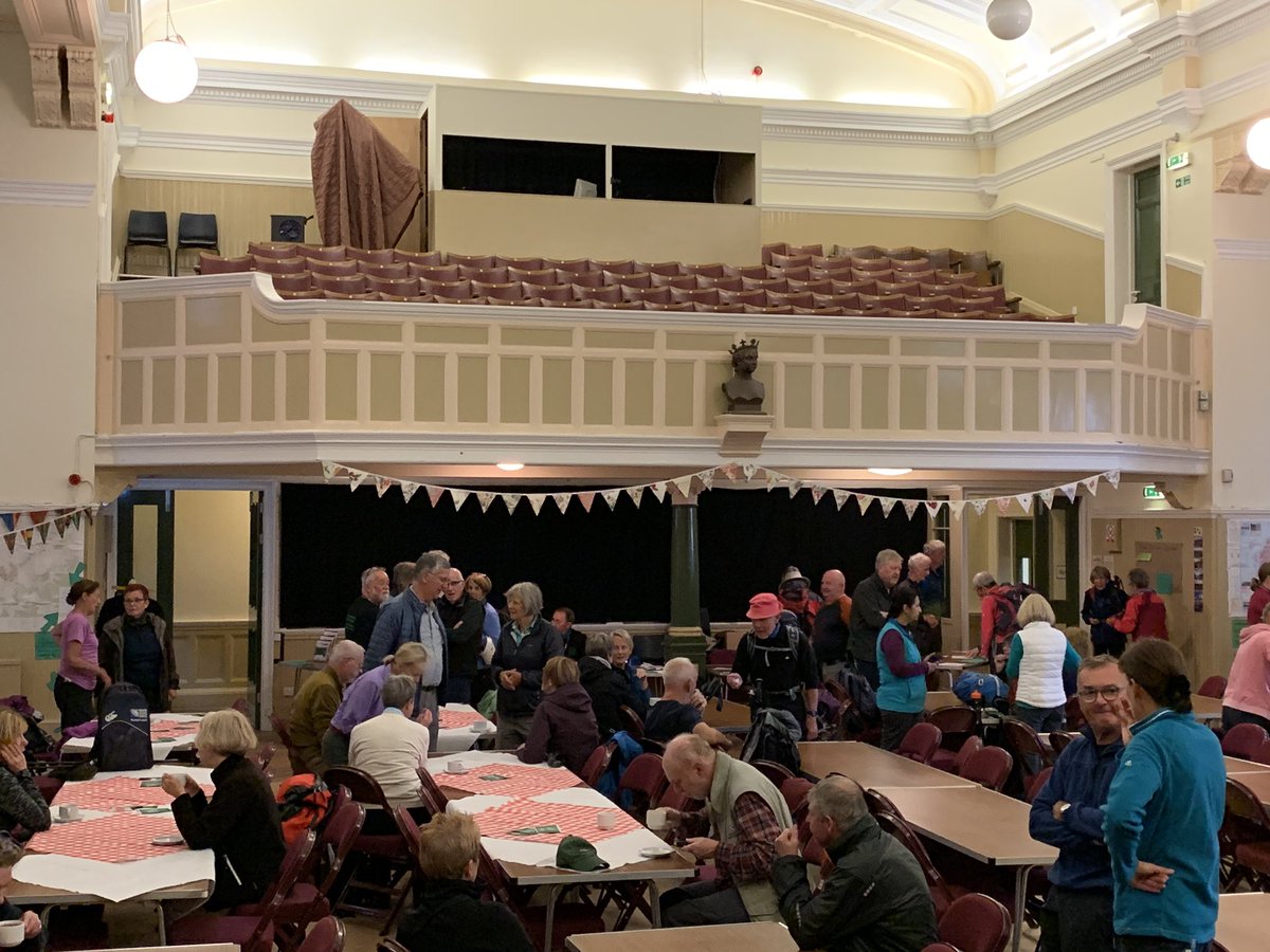 borderswalking's tweet image. Busy busy busy with walkers registration on another glorious day In Selkirk! 

@scotborders @SelkirkBID @selkirk