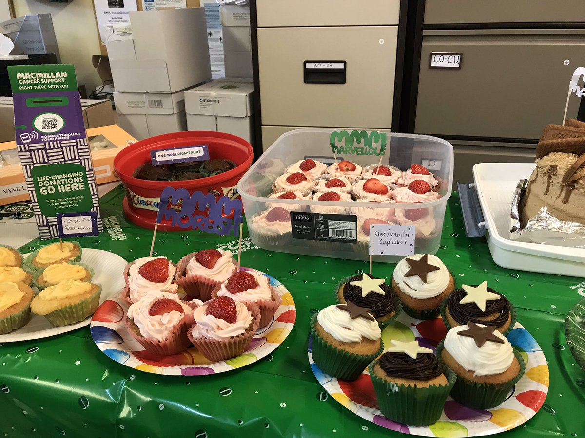 LOBritton's tweet photo. Pop in and support our great cake sale for a great cause! Fantastic effort Gainsborough steps2change #macmillancancersupport #gainsboroughhealthclinic https://t.co/6JIfmDGhu9