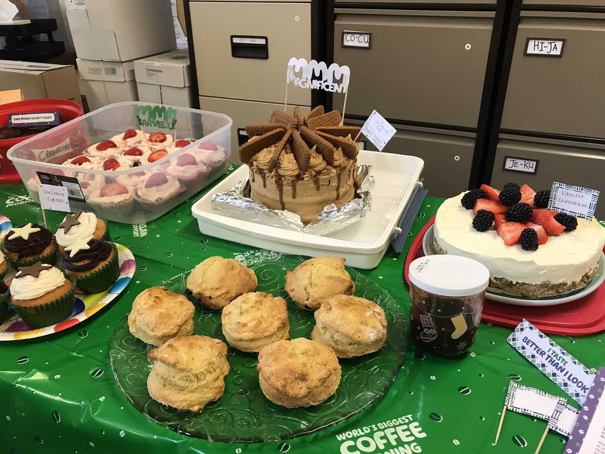 LOBritton's tweet photo. Pop in and support our great cake sale for a great cause! Fantastic effort Gainsborough steps2change #macmillancancersupport #gainsboroughhealthclinic https://t.co/6JIfmDGhu9