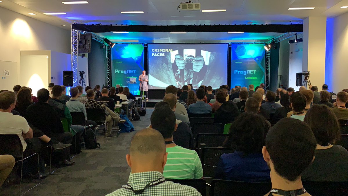 jplebre_dev's tweet photo. #ProgNET 2019 kick off!! Thank you @skillsmatter for making this possible!!! @TessFerrandez keynote well underway :) https://t.co/YWJ81tatBN