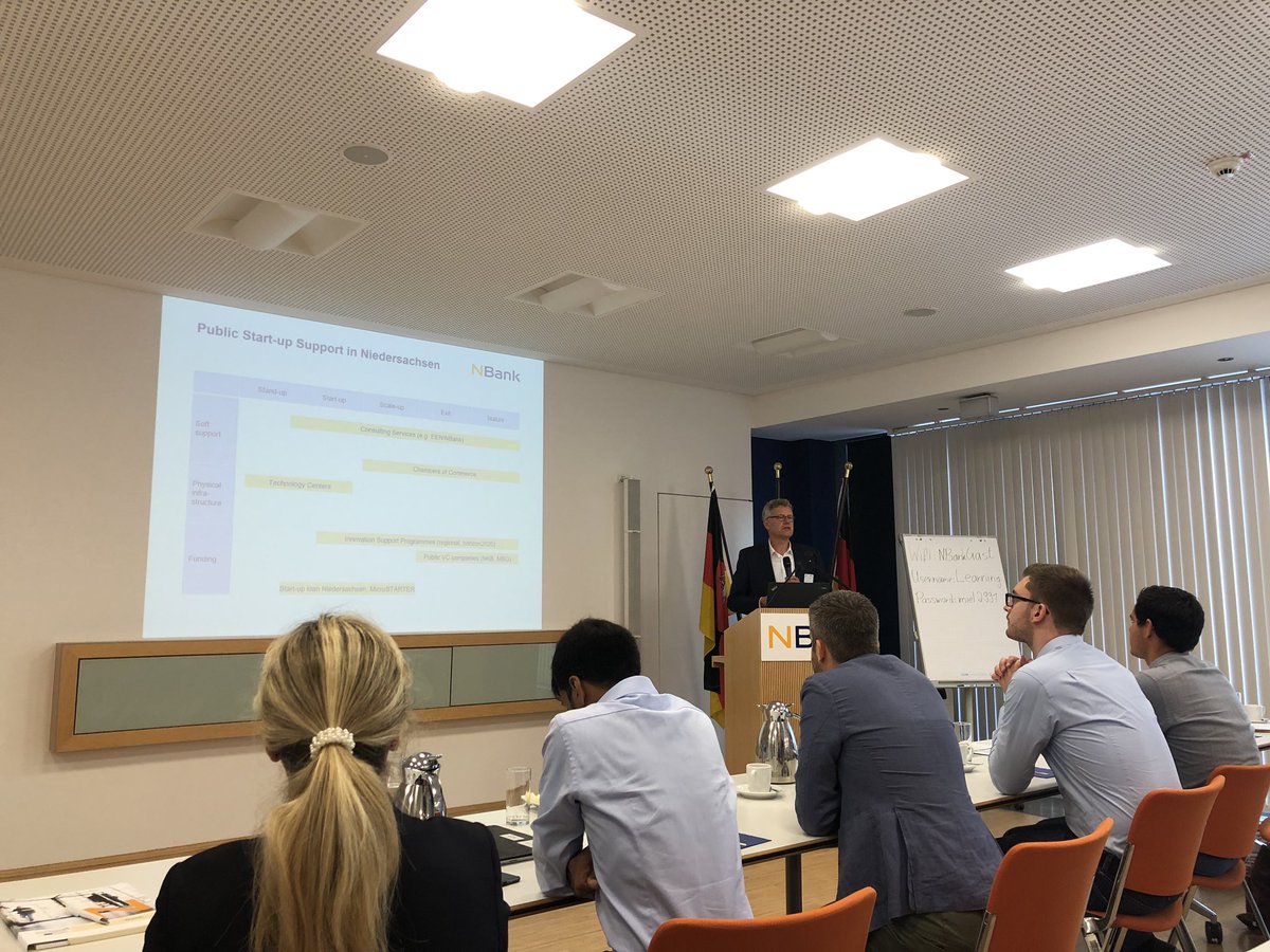 FFWD_EU's tweet photo. #FFWD 2 days International Project Meeting in Hannover at @nbank_de  Time to learn new practices #startups #fundings #publicsupport https://t.co/Nab3KgAlHS