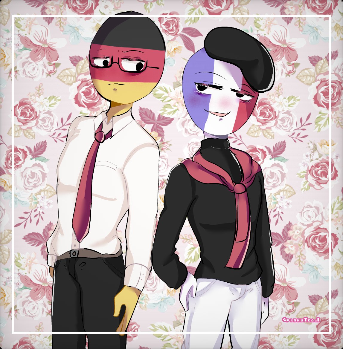 〣┊ ᴘɪɴᴋᴜᴛᴇᴀ ┊〣 on X: Germany & France CountryHumans  t.coMo1WWqe0tU  X