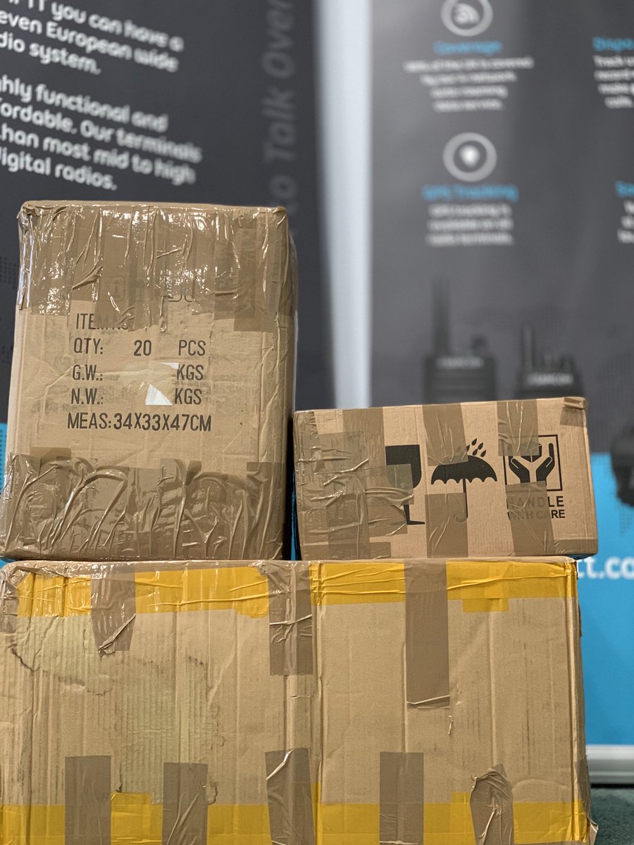 iPTT_poc's tweet photo. 2 orders for cross-hire from iPTT shipping today.
With our large cross-hire fleet we can help you with short and long term hire.
Want to know more?
Call 01202 240 366 or
Email info@iPTT.co.uk
#HappyCustomers #CrossHire #Hire #iPTT #POC #PTTOC #PTT #RadioHire #TwoWayComms https://t.co/YRVhrPZ0AW