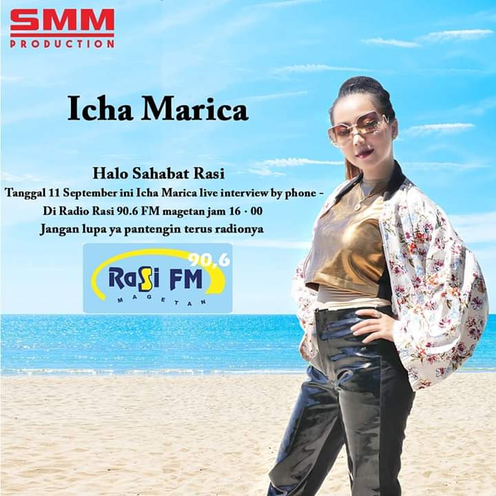 rasimagetan's tweet photo. Yuk nanti Jam 16:00 #LivePhonner #LiveInterview Hari Ini Bersama Neng Cantik @icha_marica88_official
Cc: @noxsildeni
w/@Agus_1987_
Pemilik Single #GantengGaJaminan ini punya single baru lho #CantikItuMahal
Yuks Siap-siap kita Kupas singlenya ini,
Label: @smm_production https://t.co/3CFFn5EjNO