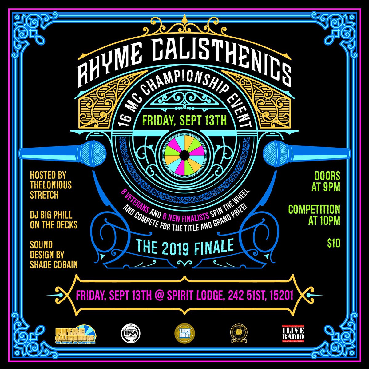 RhymeCal's tweet photo. Competition raises the bar on bars. https://t.co/hUoz2VSWCU