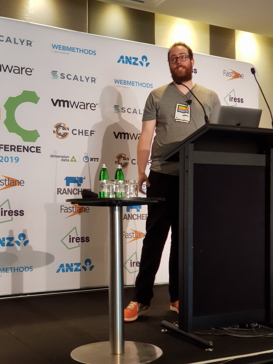 DevTestRepeat's tweet photo. Implementing micro-frontends means a feature team can control the entire flow from data through to user interface. It delivers the same benefits (and challenges) as microservices. Stu Campbell from NTT #dotc19 #microservices #microfrontends #devops #dotc https://t.co/brfKJp5Xvx