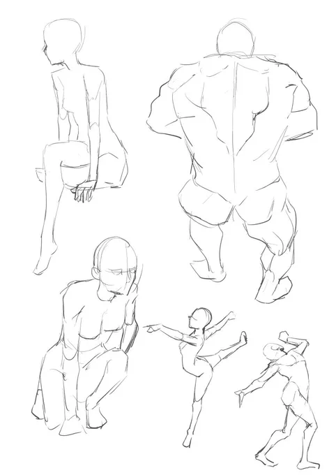 短時間で雑に描いても練習にならないと思ってる派なので○○秒ドローイング系はやったことなかったんだけど、試しに90秒でやってみた。うん・・・一つ一つ時間かけて丁寧にやる方がいいかなぁ・・・それとも毎日続けてたら丁寧に一個ずつ描くより上手くなるのかなぁ・・・