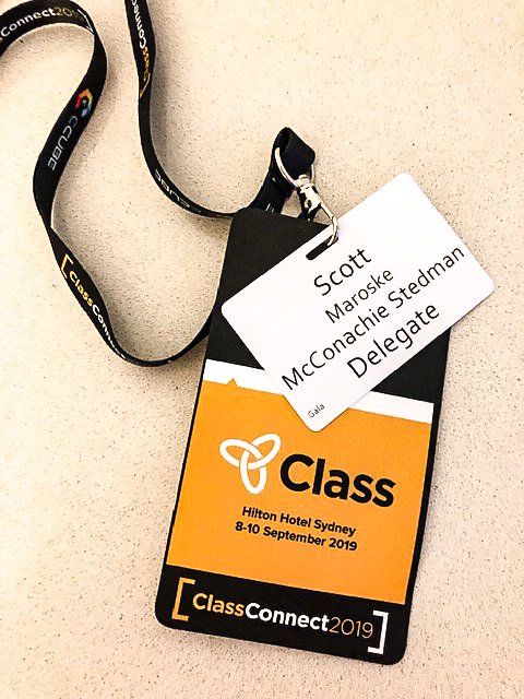 McConachieSted's tweet photo. Thanks @Class_Limited for hosting this year's #ClassConnect19 conference in Sydney. Our team had a great time hearing from keynote speakers, @brennon_dowrick, @MarkMcCrindle and Chelsea Pottenger, and they enjoyed meeting @DHughesy at the conference dinner. ππ https://t.co/gFH7FwaRit