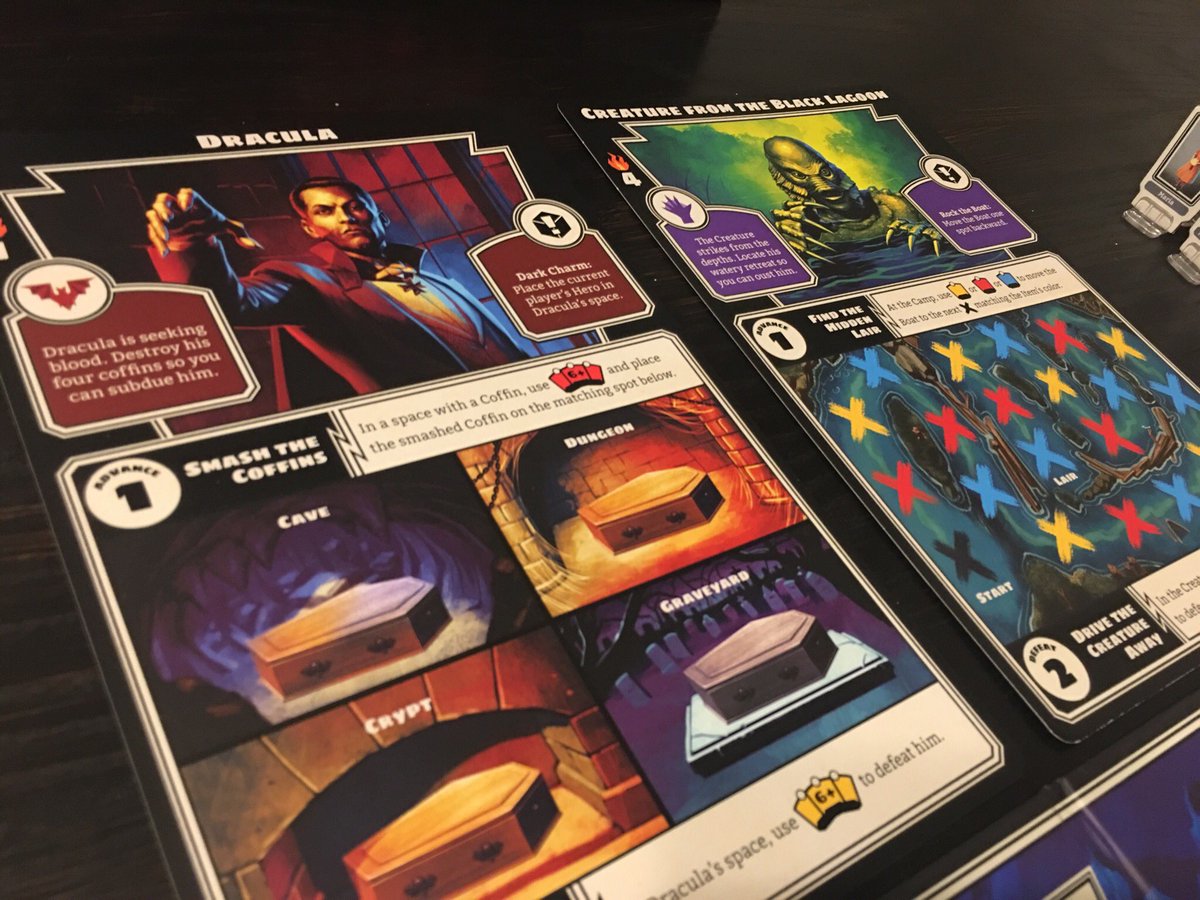 Nathan_Adam's tweet photo. Always great to get a new game to the table, especially when it’s a theme I absolutely love!
#tuesdaygamenight
#smashthosecoffins
#findthatlair
#lovethosecreatures
#Horrified
#Ravensburger
@RavensburgerNA https://t.co/WJDdGLysQf