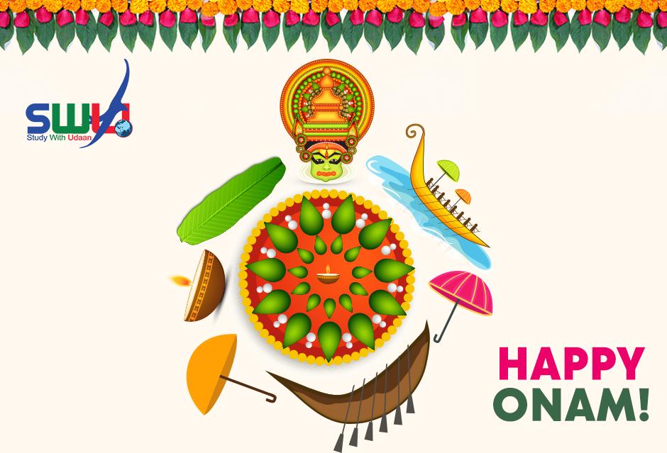 StudywithUdaan's tweet photo. May this Onam fill your life with abundant blessings, happiness &amp; prosperity. Study with Udaan wishes a Happy Onam!
#HappyOnam #Onam2019 #Thiruvonam #OnamAshamsakal #StudywithUdaan #Happiness #Prosperity #Blessings #HarvestFestival https://t.co/YC6bJNzdQk