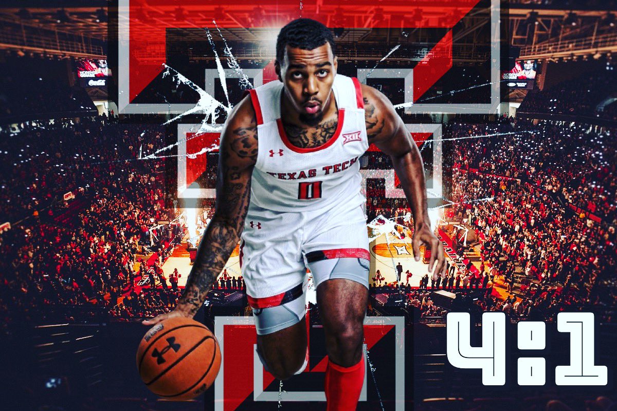 56 days until <a href="/texastechmbb/">Texas Tech Basketball</a> tips off it’s 2019/20 campaign. #4to1 #wreckem #texastech 🔴⚫️ @K_edwards__