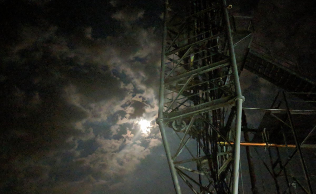 The new transmitter and antenna are ready to go.  Don't forget to rescan your TV on 9/11.