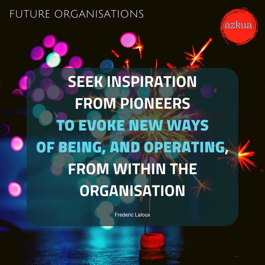 Azkua_EU's tweet photo. “Seek inspiration from pioneers to evoke new ways of being, and operating, from within the organisation”
That’s how we roll at Azkua - seek inspiration&amp;create the future.

#azkua #futureofwork #selforganisingteams #teal #togetherisbetter #leadthechangenl
#womenleadershipprogramme https://t.co/pV5n5HSwlR