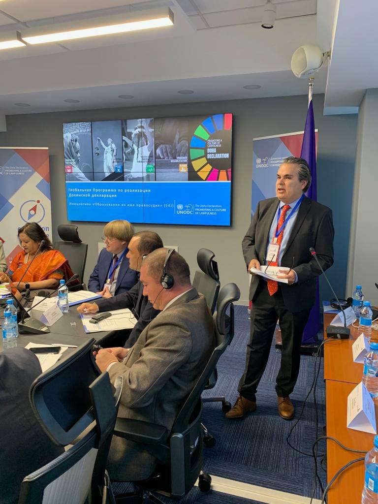 UNODC_ROCA's tweet photo. University teachers & policymakers from all Central Asian countries & international experts gathered to inspire change together.
@UNODC_ROCA
& #E4J Initiative organize Expert Workshop on #Counter_Terrorism_Firearms modules, hosted by #KIMEP University in Almaty🇰🇿.
#TertiaryEdu https://t.co/lHq7TpPsVz
