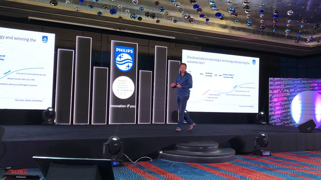 philipsravi's tweet photo. #PhilipsSoftwareConference  Value is a function of outcomes (which includes patient and clinical experience) versus cost .... a new paradigm https://t.co/27p1dHiDgS