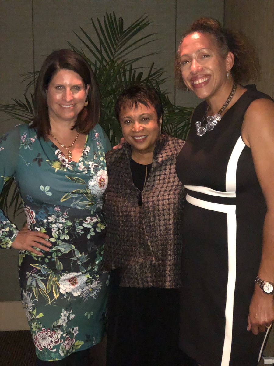 Libraries matter! Honored to be in the presence of Dr. Carla Hayden, Librarian of Congress, and Rachel Monroe, President of the Weinberg Foundation as Dr. Hayden spoke about her journey. Thanks to both of you helping kids access the books they need and deserve!#LOC #MakeHistory
