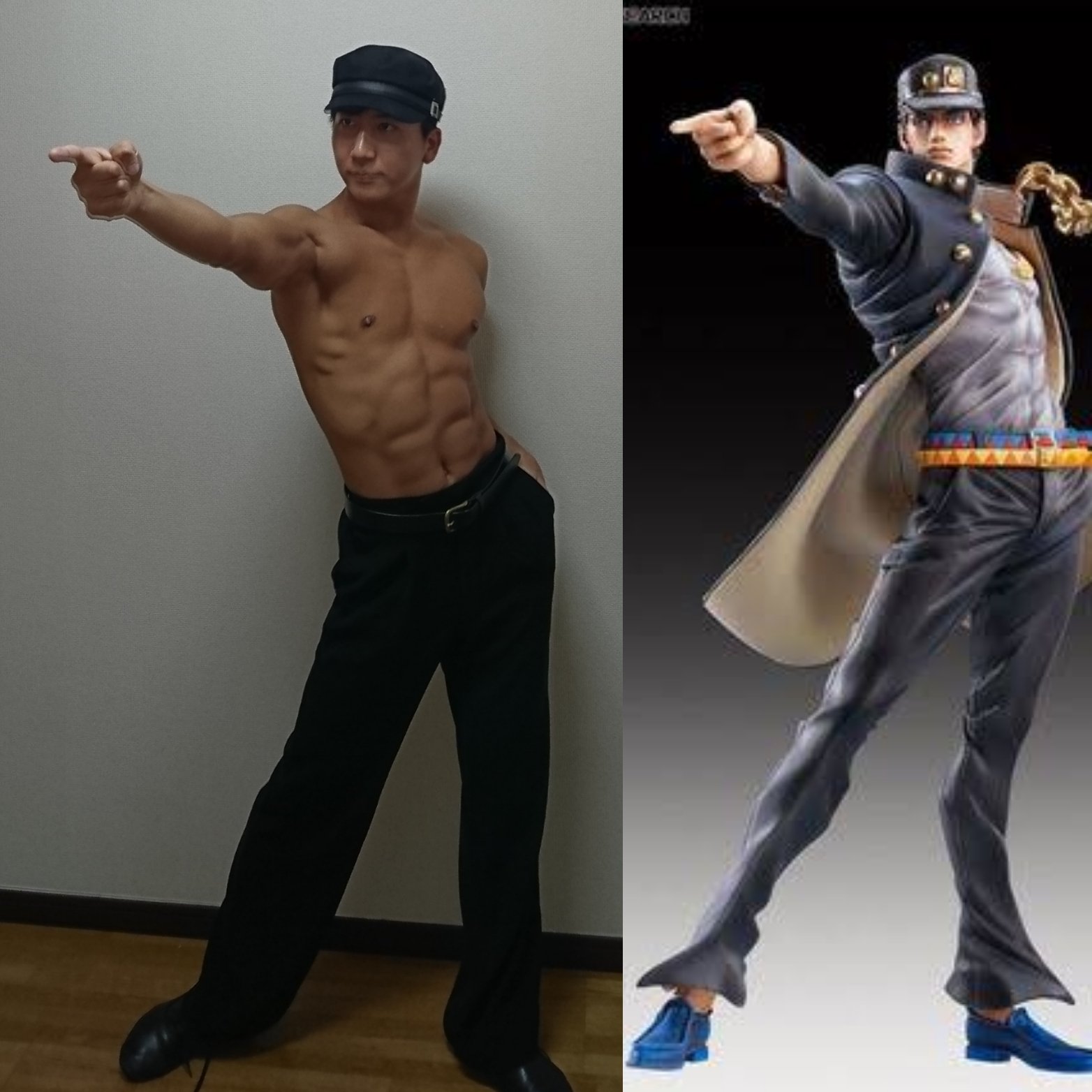 ロペス 岸英明 社交ダンス 筋肉 No Twitter ジョジョ立ち 角度が地味にむずい そして承太郎はやっぱかっけぇ 脚長美脚すぎて難易度高 笑 ジョジョ立ち ジョジョ Jojo ジョジョの奇妙な冒険 ロペス 岸英明 社交ダンス 筋肉 No Twitter ジョジョ立ち 角度が地味にむずい そして承太郎はやっぱかっけぇ 脚長美脚すぎて難易度高 笑 ジョジョ立ち ジョジョ Jojo ジョジョの奇妙な冒険